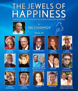 Jewels of Happiness by Sri Chinmoy - Hörbuch auf Englisch mit Beiträgen von Desmond Tutu u.a.