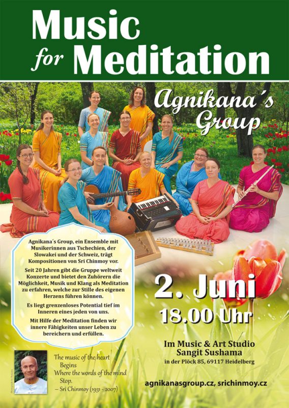 Meditationskonzert Heidelberg - Agnikana`s Group