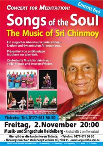 Meditationskonzert - Songs of the Soul - The Music of Sri Chinmoy - Centrum für Kultur und Gemeinschaft