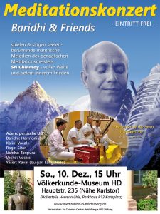 Meditationskonzert Baridhi & Friends im Völkerkundemuseum Heidelberg